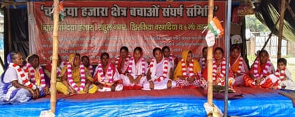 Echo of protest reached Delhi, still no solution
