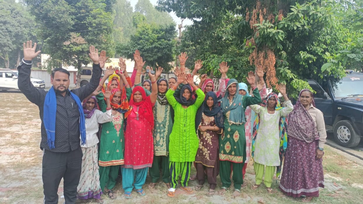 Administration demolished illegal construction in Kuralsi village