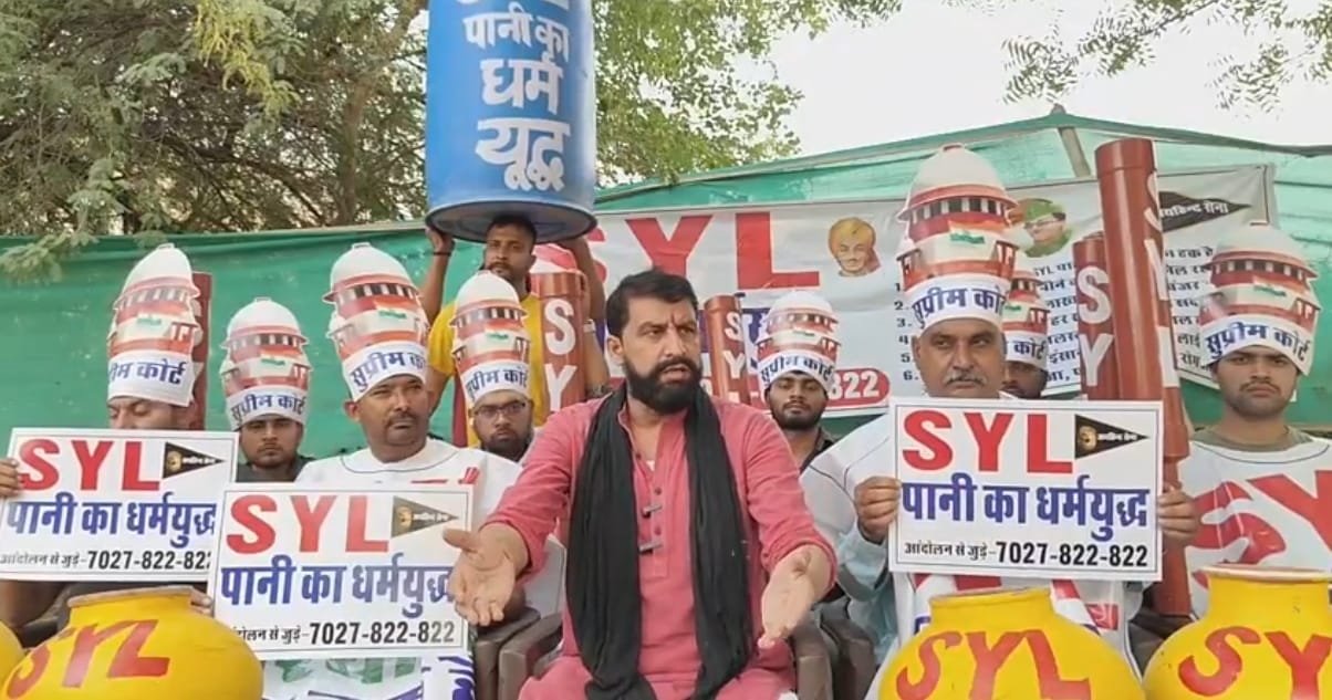 Kejriwal and Mann should take oath to get SYL canal constructed: Jaihind