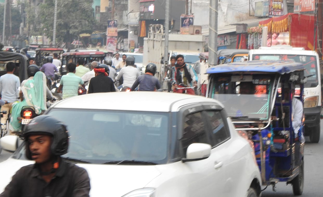 jam in city