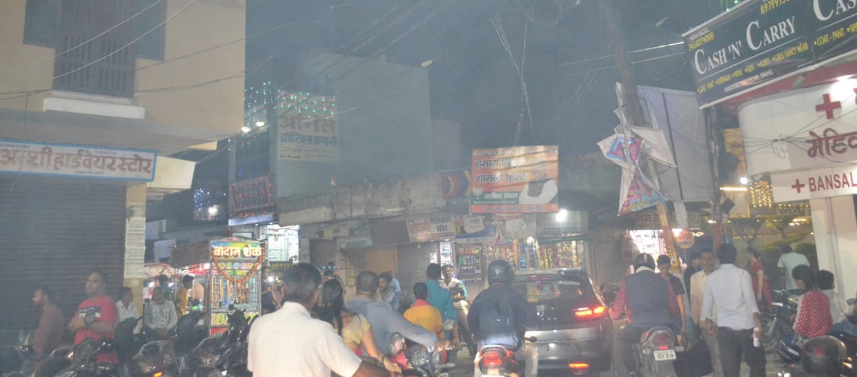 Smog covered the sky in the morning, AQI reached 228