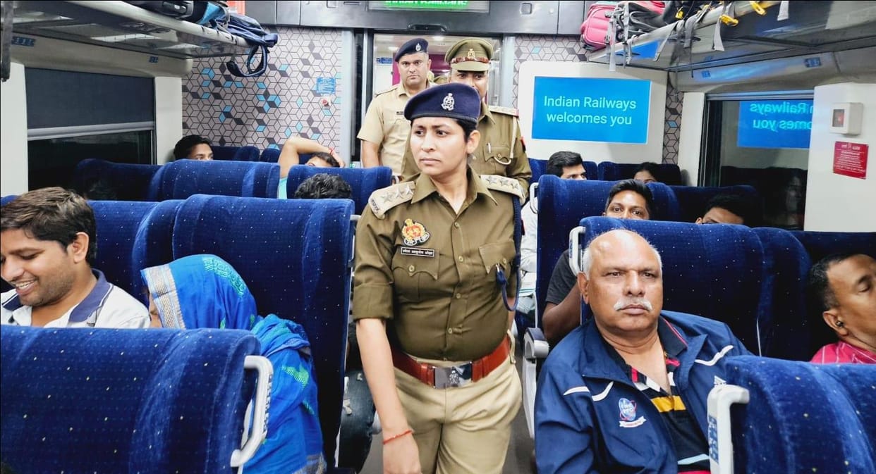 GRP-RPF alert during festivals, checking campaign launched