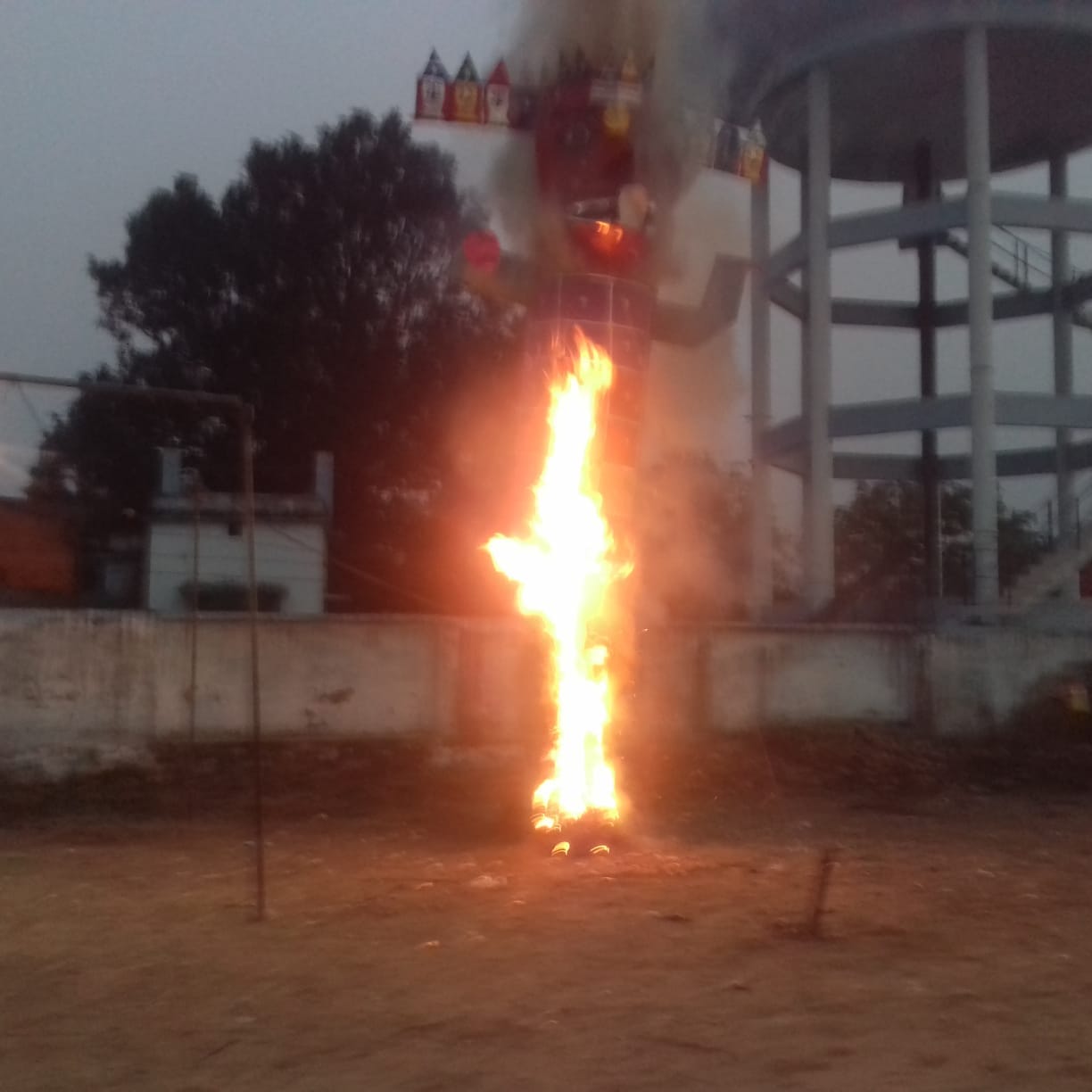 The fair ends with the killing of Ravana in Deoria