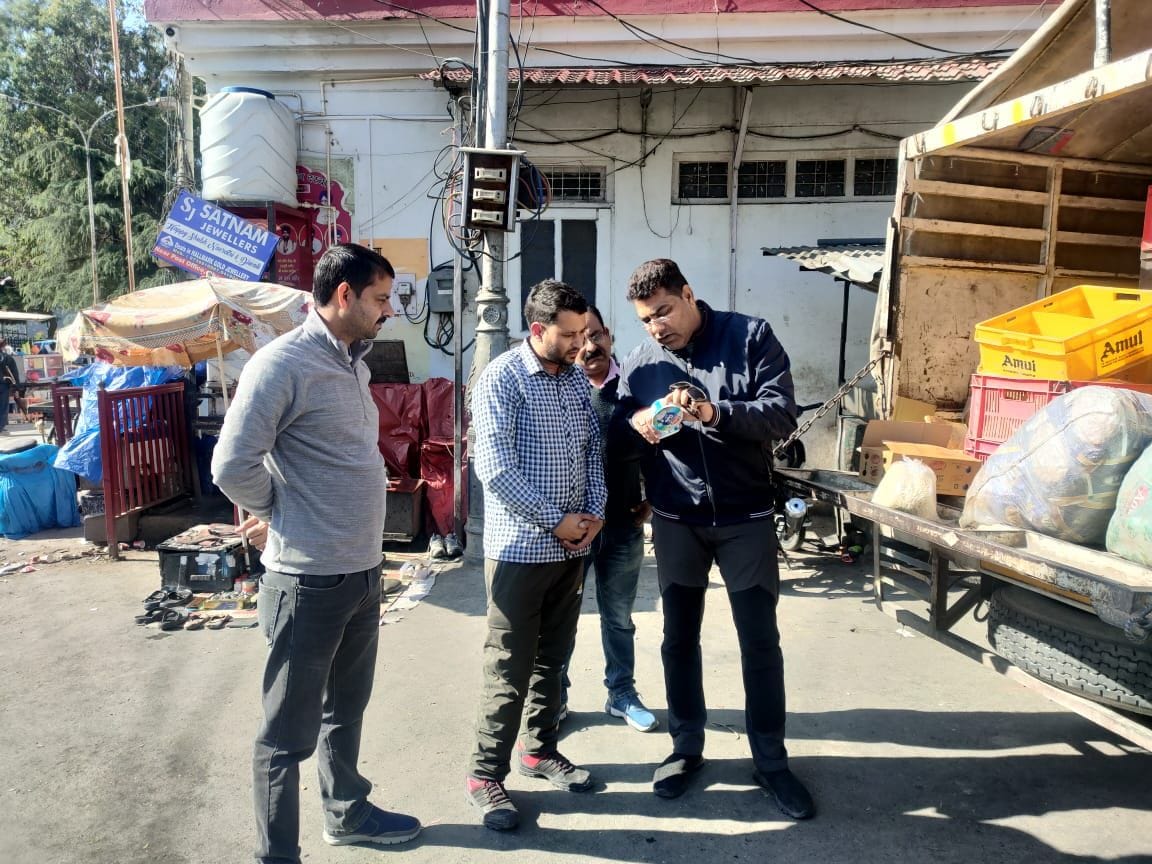 Full samples of sweets brought from Pathankot