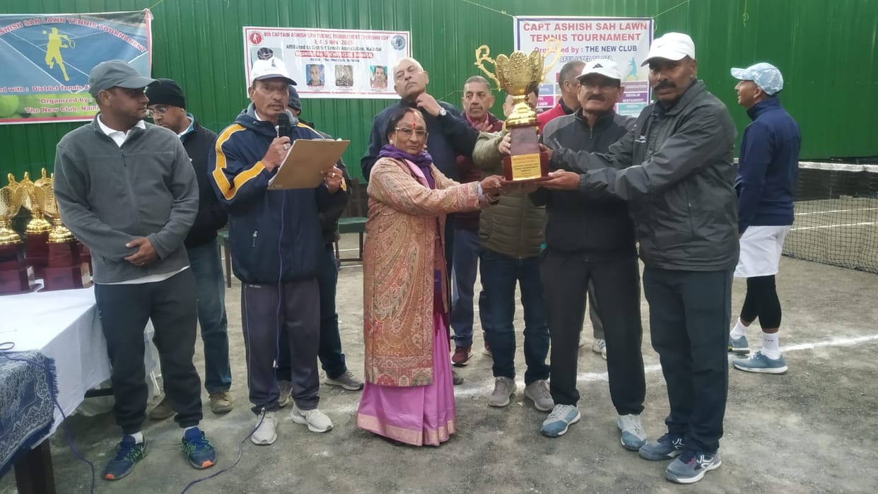 Tennis men's open singles title in Jagati's name