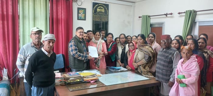 Mahila Mandal came out against the increasing prevalence of drug addiction