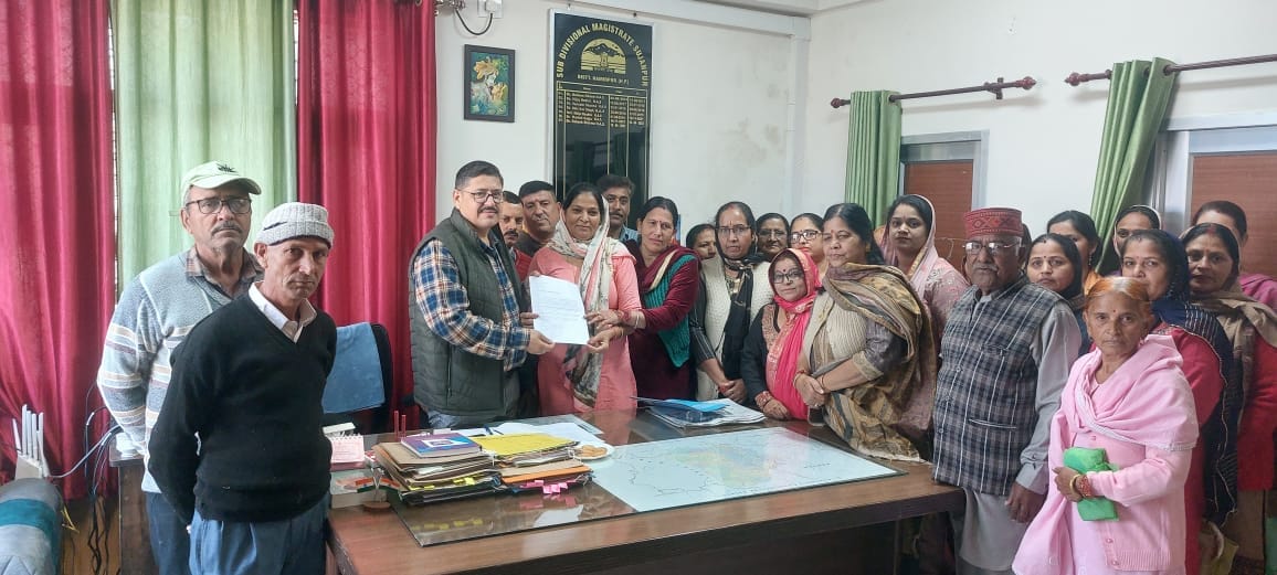 Mahila Mandal came out against the increasing prevalence of drug addiction