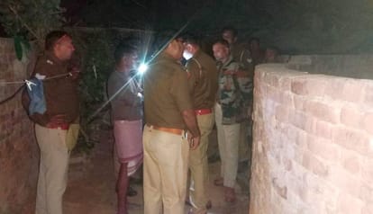 Police had made the woman's husband sit in the police station to create pressure, released him after he had a seizure