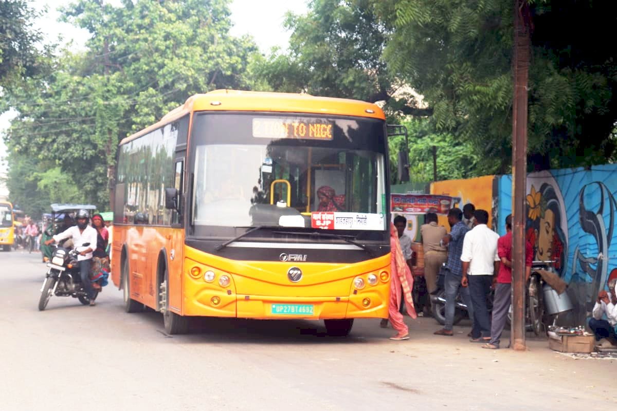 Operation of e-buses stopped for Magalganj