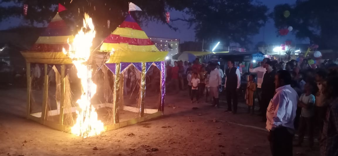 Hanuman ji burnt Ravana's Lanka