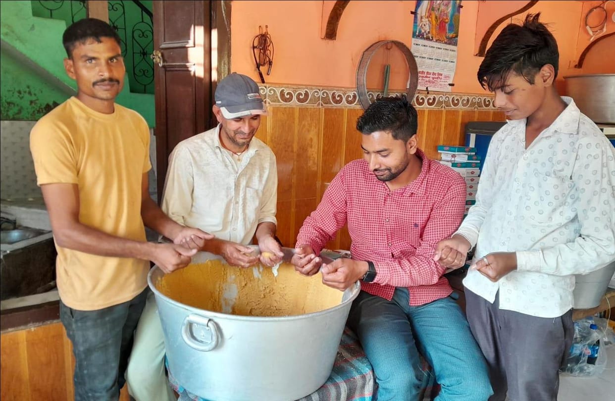 Chandena's special peda is adding sweetness to people's mouth