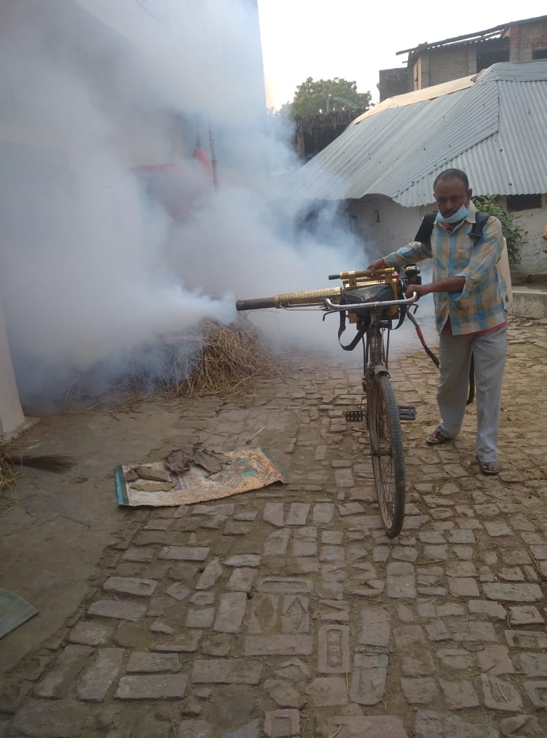 Eight dengue patients found, 834 fever patients treated
