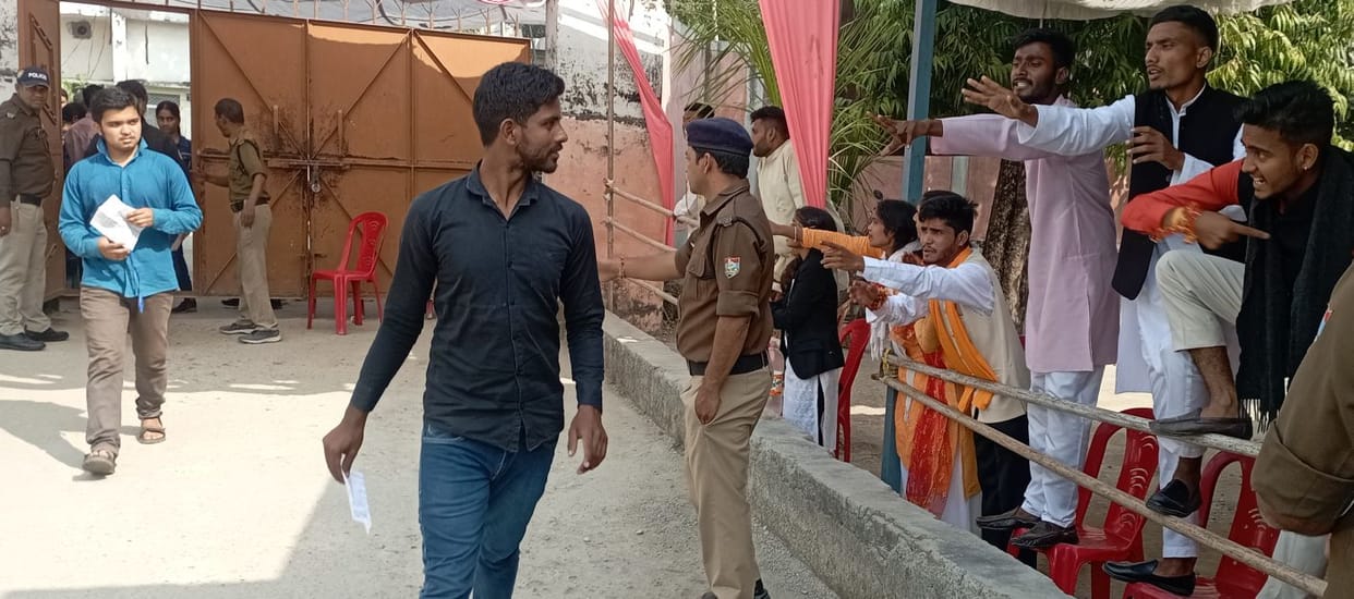 50 Percent Voting At HNB PG College Khatima