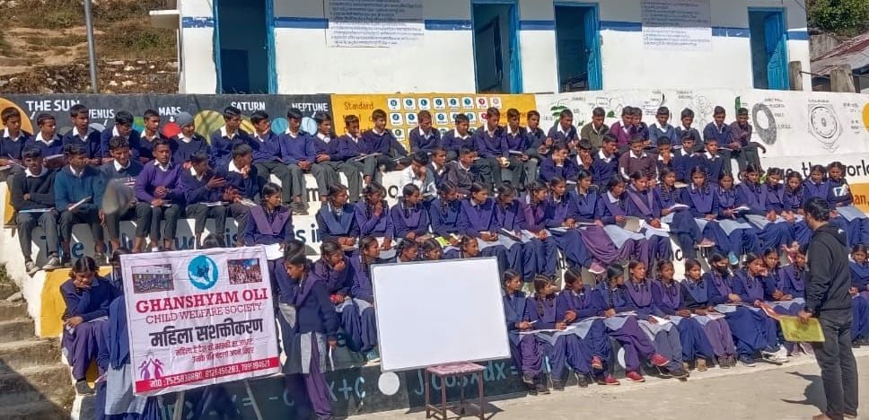Student Chandrashekhar received scholarship in the name of martyrs.