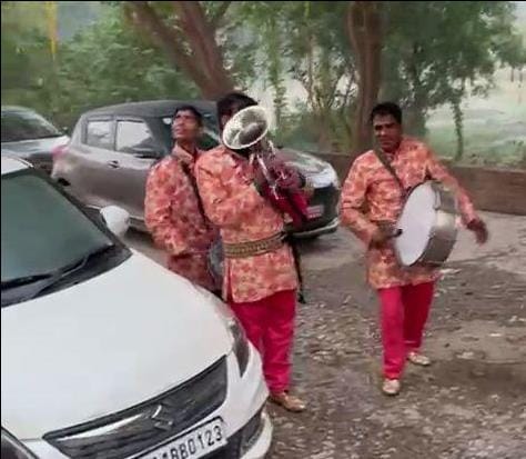 If you don't go for a morning walk, your friends will come and play the instrument.