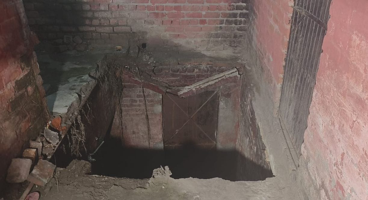 Roof of factory room collapses, four teenagers injured...