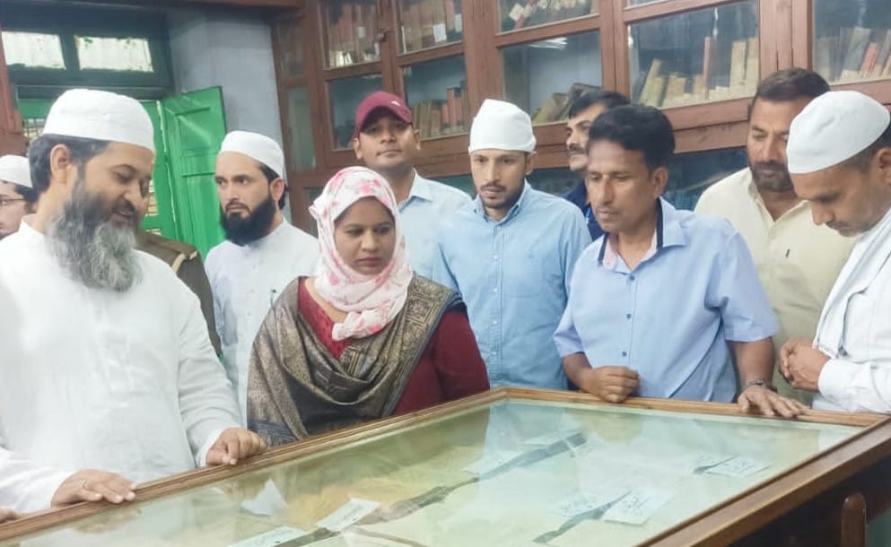 Member of National Minorities Commission reached Darul Uloom