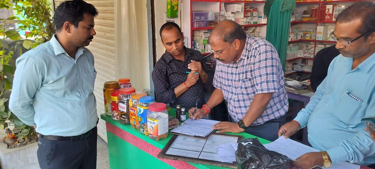 Investigation of medical store in Thoothibaari created a stir