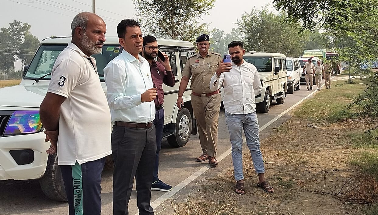 Administration is strict regarding burning of stubble in fields