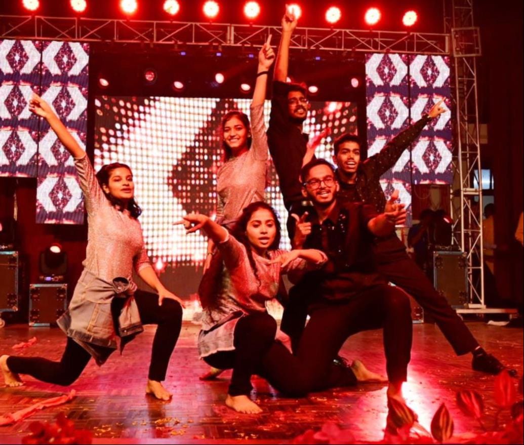 Medical students showed their talent through song and dance