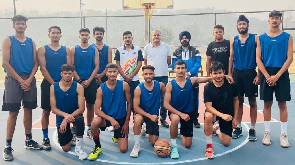 Kuwi's team stood third in the North Zone Inter University Basketball Championship.
