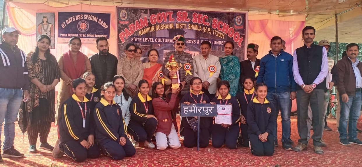 The Magnet School stood first in the state level cultural act competition.