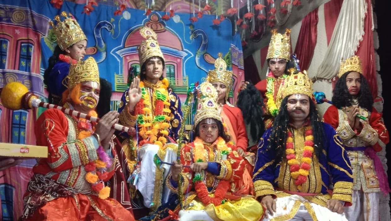 Ramlila concludes with coronation in Pinari