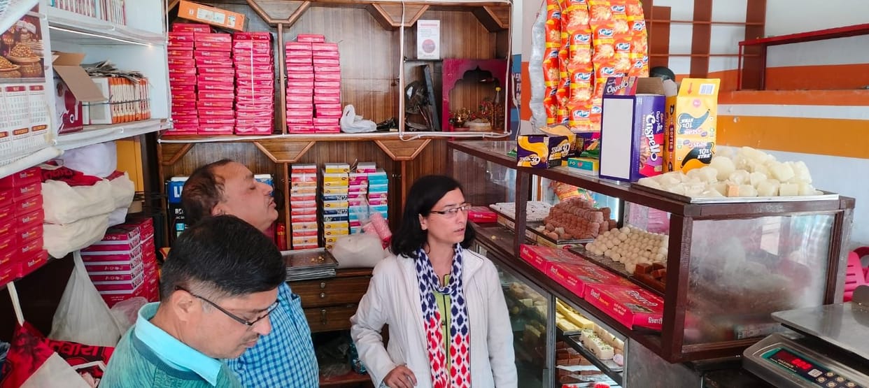 Food Safety Department took food samples from nine places