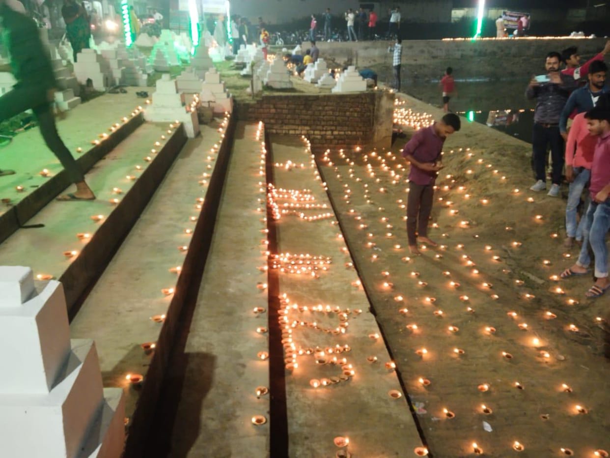 5100 lamps lit in Deep Utsav program