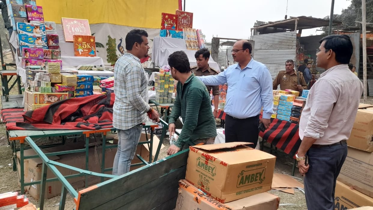 SDM arrived to see security resources at fireworks shops