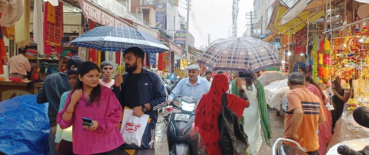 AQI hit due to drizzle, temperature dropped by 5 degrees