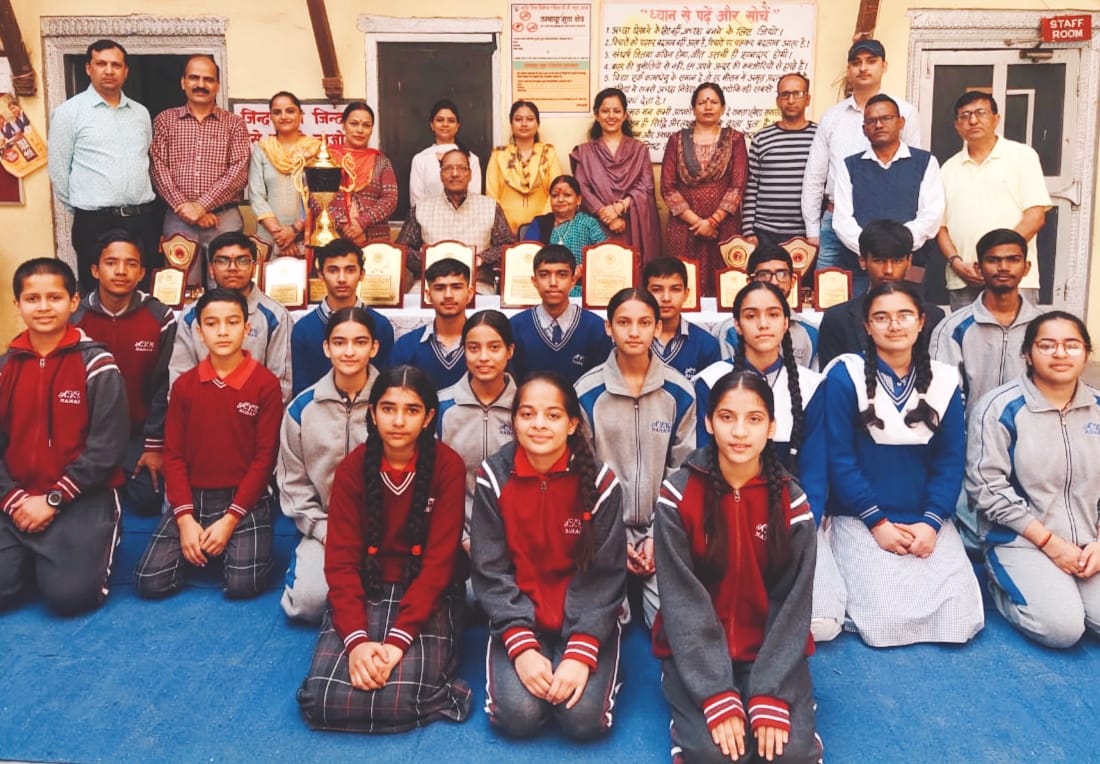 avn school stood first in bal vigyaan congress