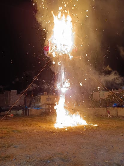 Ramlila fair concludes with Ravana killing, throne procession