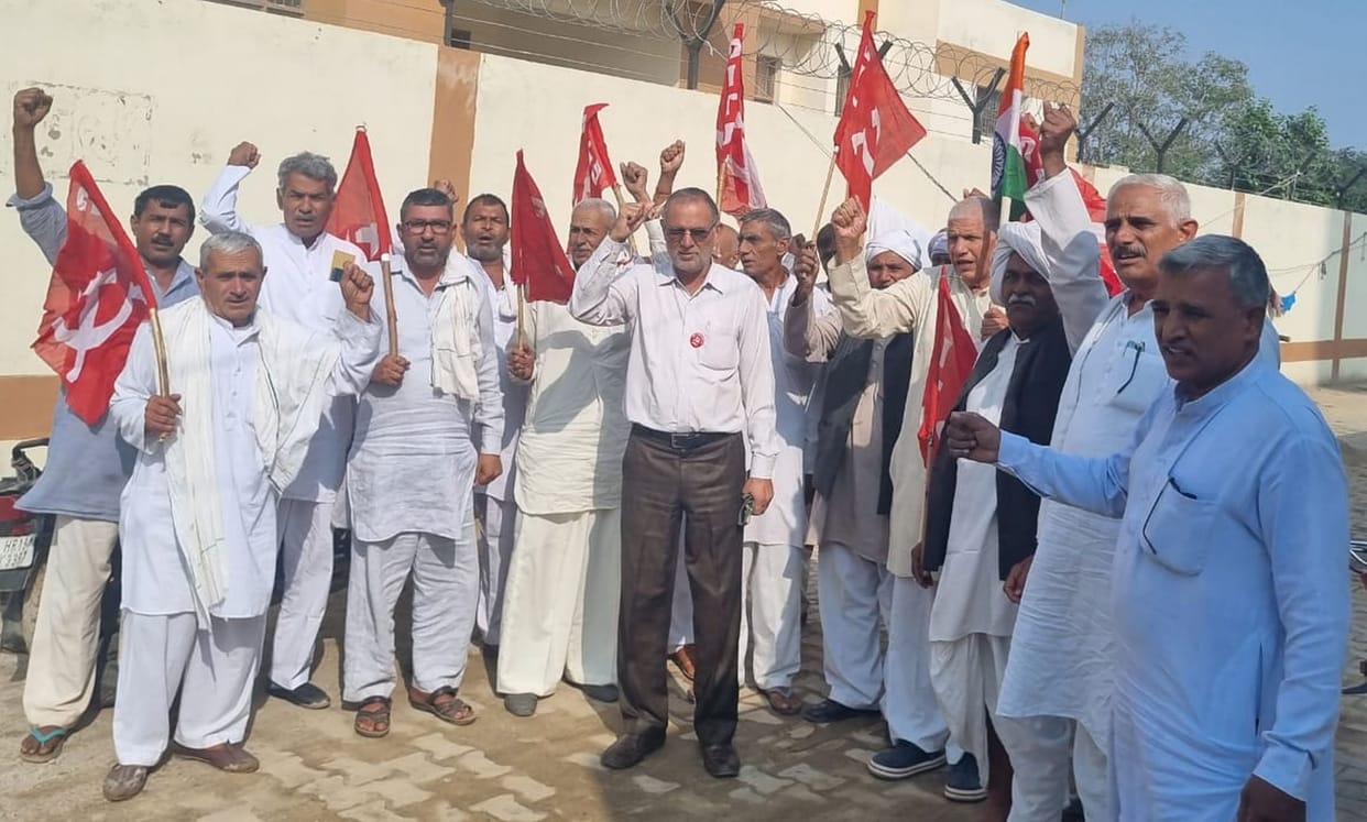 Employees and laborers will camp in Chandigarh from 26th to 28th