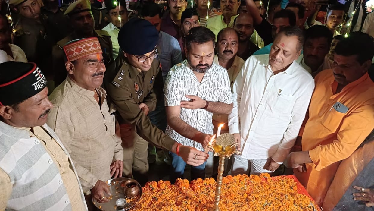 Deepotsav organized in Kopia Shiv Temple