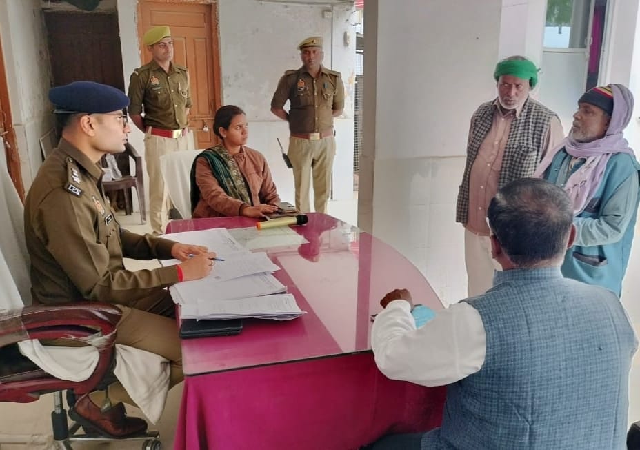 SP heard complaints on Samadhan Diwas