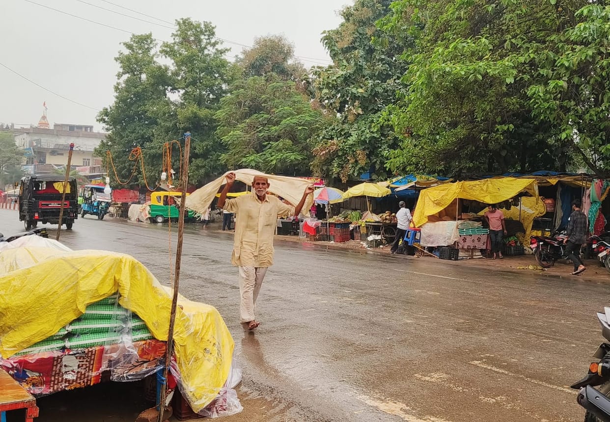 Light drizzle till afternoon, relief from sunshine
