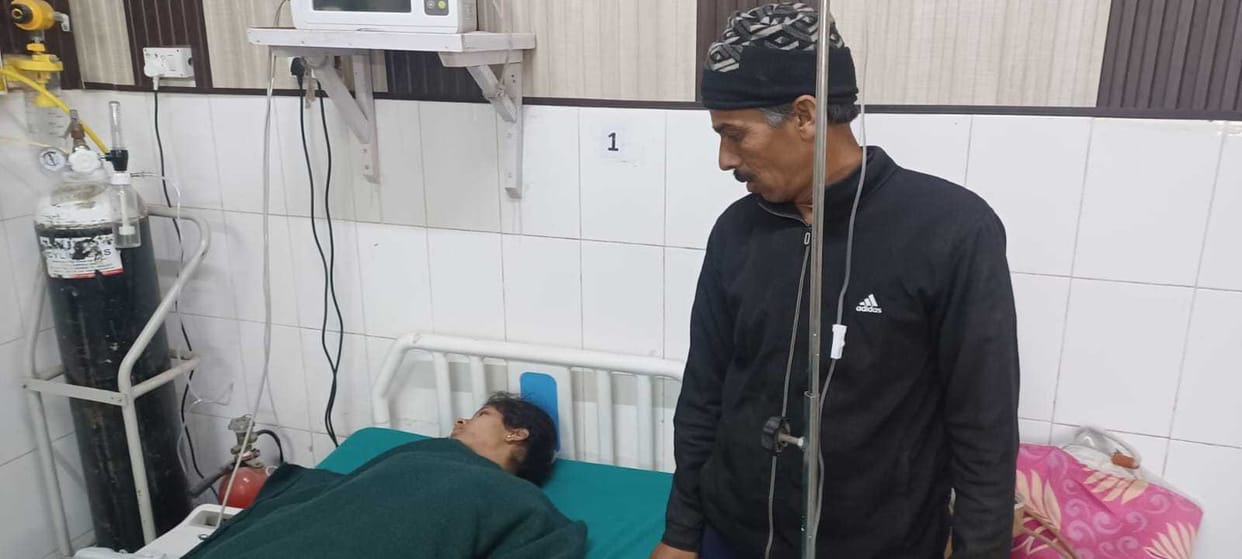 Got treatment after being brought 12 km in a doli