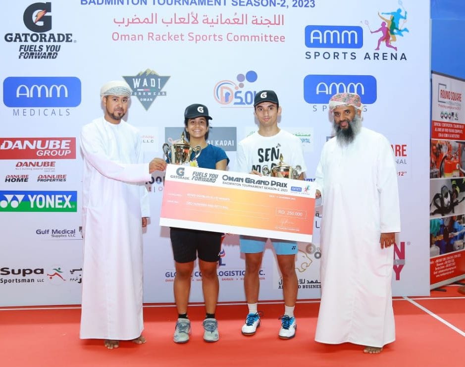 Chirag won two gold medals in Oman
