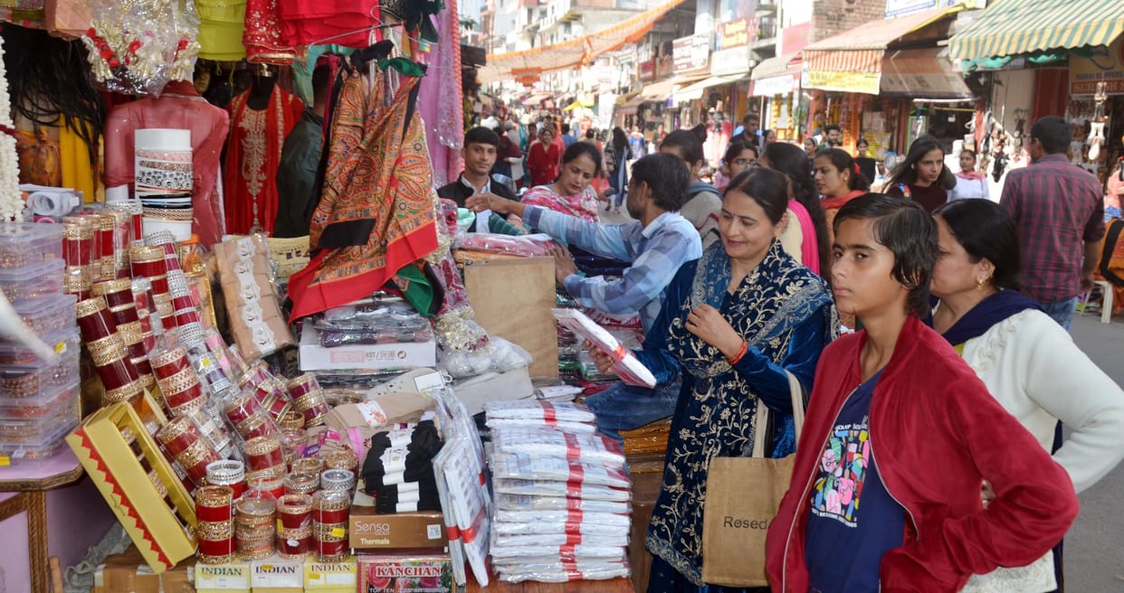 Diwali festival celebrated with enthusiasm in the district