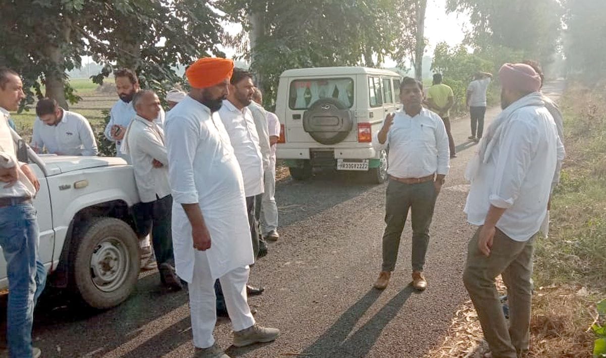 Farmer of Kheda Khemavati village who burnt stubble fined Rs 2500