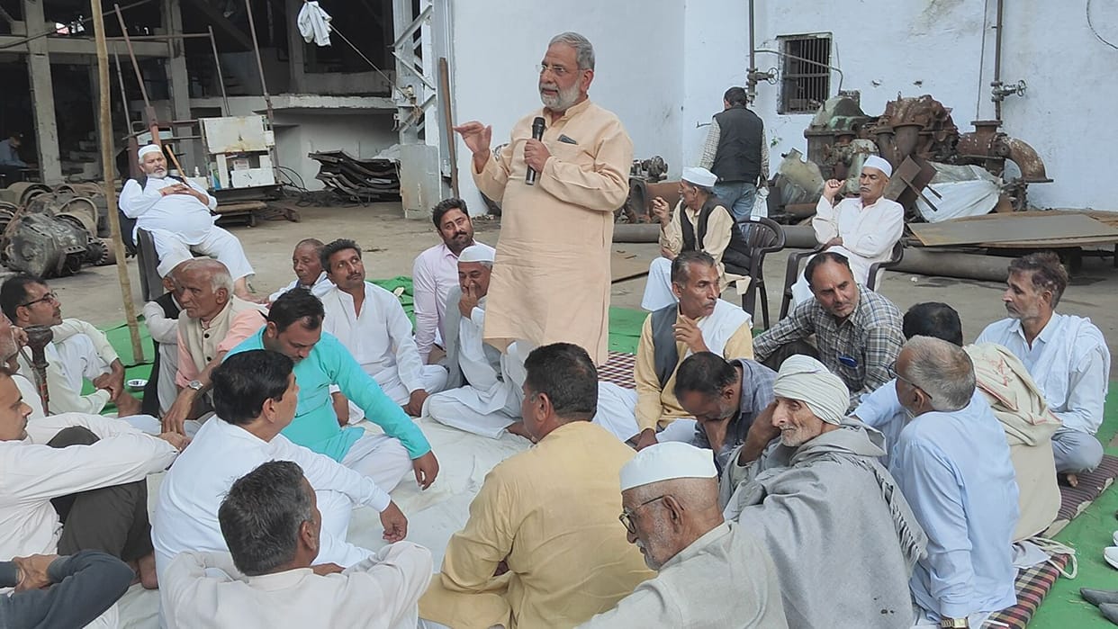 Protesting farmers did not celebrate Diwali