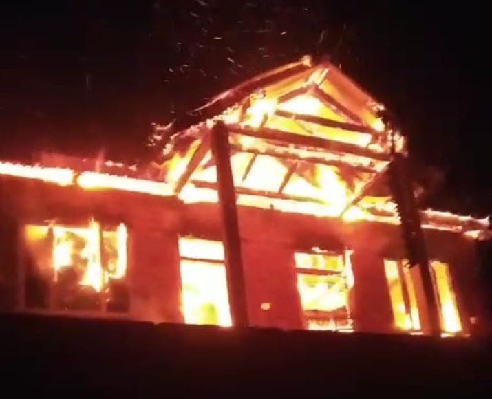 Massive fire in Tikri village of Teesa, two rooms burnt to ashes