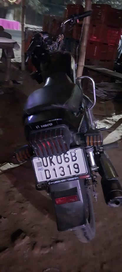 First hit by Scorpio and then crushed by truck, young man died, friend injured