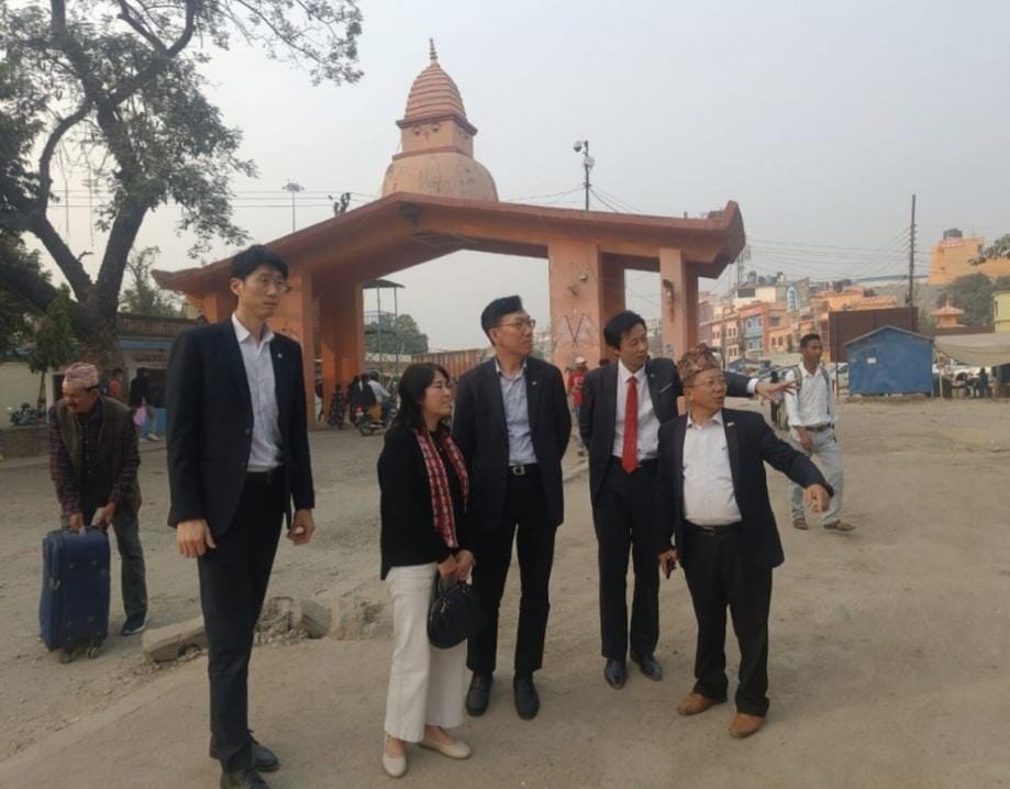 Korean ambassador visited India-Nepal border