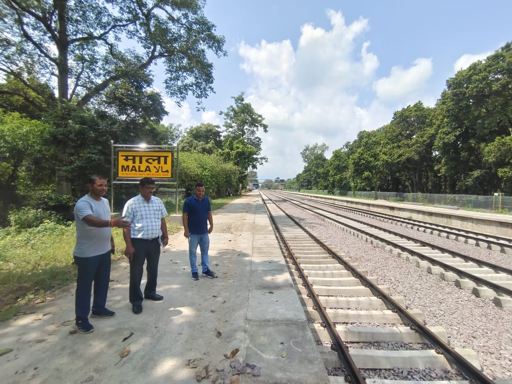 Electric line work will start between Pilibhit-Shahgarh station