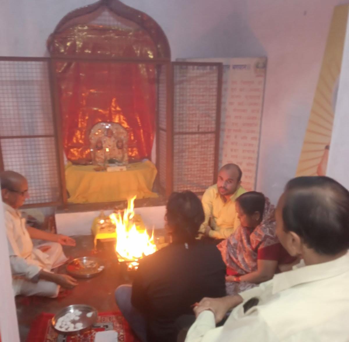 Kayastha community worshiped Lord Chitragupta