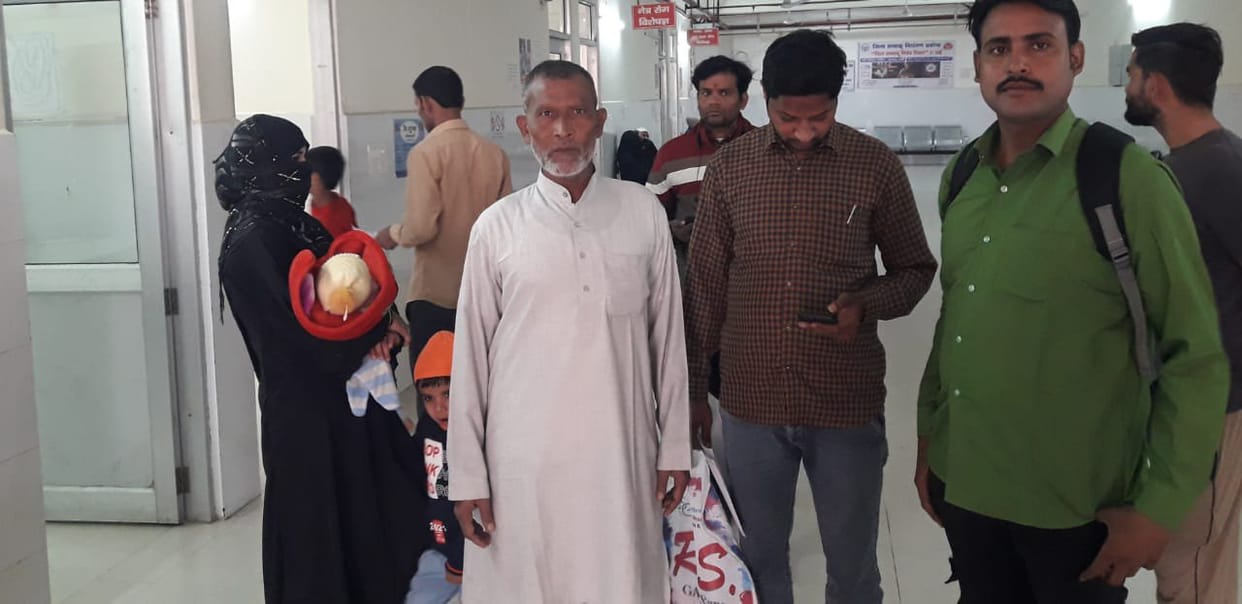 District hospital opened after two days, doctors remained missing, patients worried