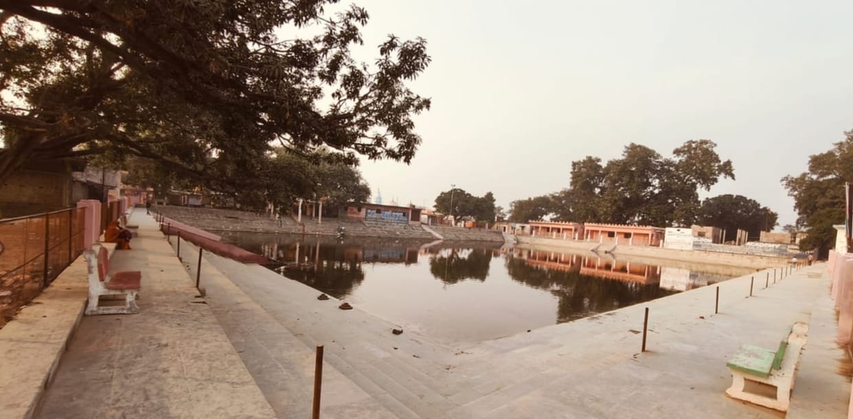 Altar started being built for Chhath festival, ponds not cleaned