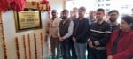 ज्वालामुखी में सामुदायिक स्वास्थ्य केंद्र के आवासीय भवन का लोकार्पण करते विधायक संजय रत्न।